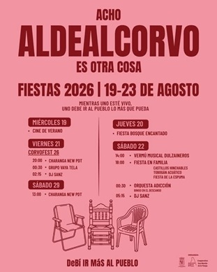 Fiestas de Aldealcorvo 2026