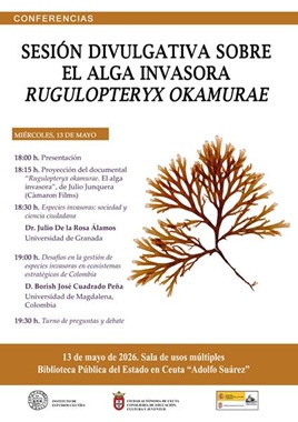 Sesión divulgativa sobre el alga invasora Rugulopteryx Okamurae
