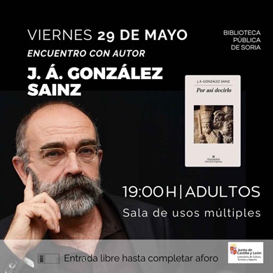 Encuentro con José Ángel González Sainz