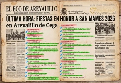 Fiestas de San Mamés 2026 en Arevalillo de Cega