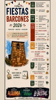 Fiestas de Barcones 2026