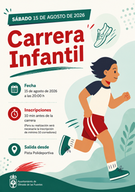 Carrera infantil 2026