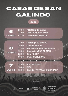 Fiestas de Casas de San Galindo 2026