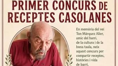 Primer Concurs de Receptes Casolanes