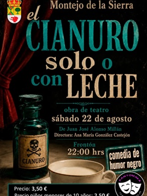 Cianuro, ¿solo o con leche?