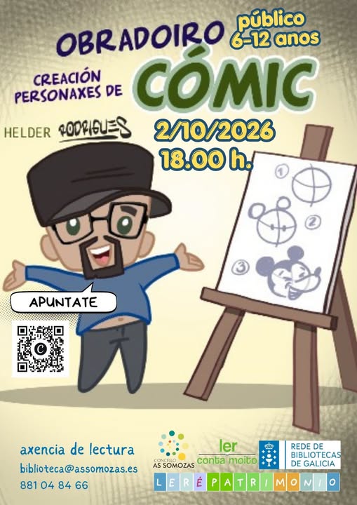 Taller de creación de personajes de cómic