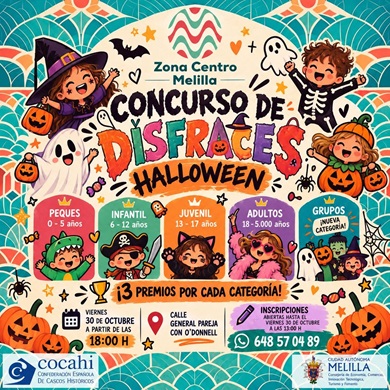  Concurso de Disfraces de Halloween