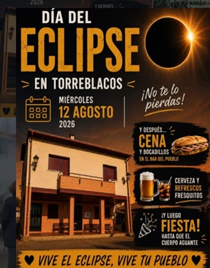 Eclipse Solar en Torreblacos