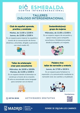 Talleres de Diálogo Intergeneracional 2026