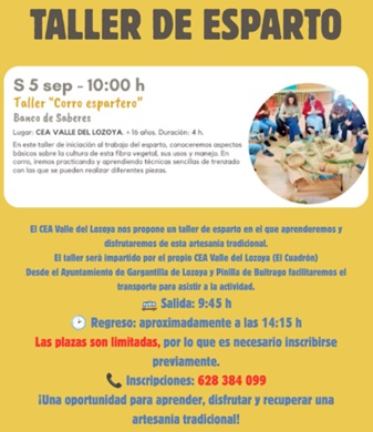 Taller de esparto