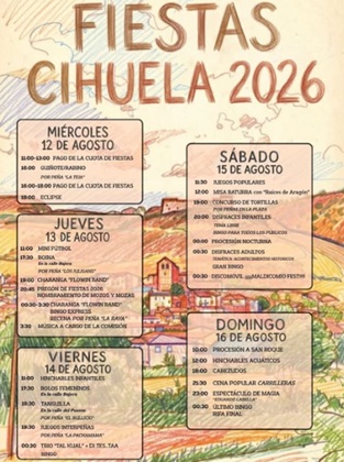 Fiestas de Cihuela 2026
