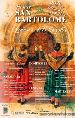 Fiestas de San Bartolomé de Ledesma de la Cogolla 2026