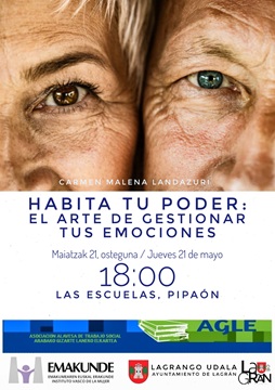Charla “Habita tu poder: el arte de gestionar tus emociones” en Lagrán