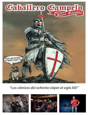 Cartel de la obra de teatro Humor ochentero