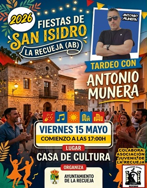 Fiestas de San Isidro 2026 de La Recueja