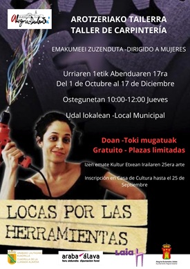 Taller gratuito de carpintería