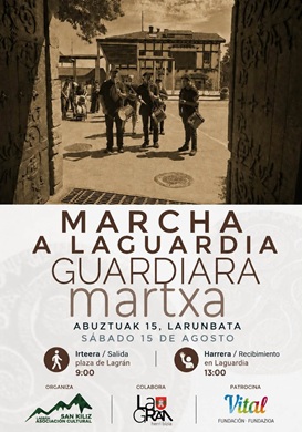 Marcha a Laguardia 2026 desde Lagrán
