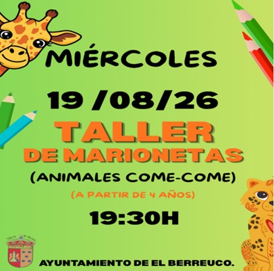 Taller de marionetas infantiles