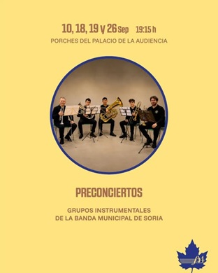 34º Festival Otoño Musical Soriano: Preconcierto