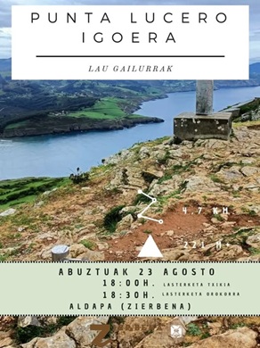 Subida a Punta Lucero