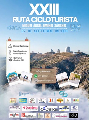 XXIII Ruta Cicloturista Tíjola