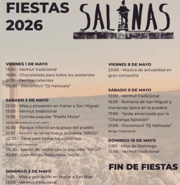 Fiestas de Salinas de Medinaceli 2026
