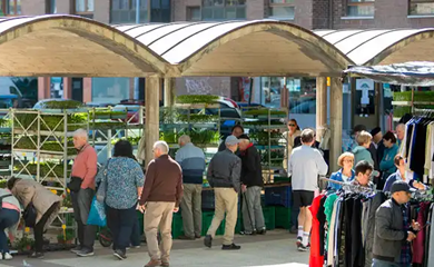 Mercado de la Plaza Simón Bolivar