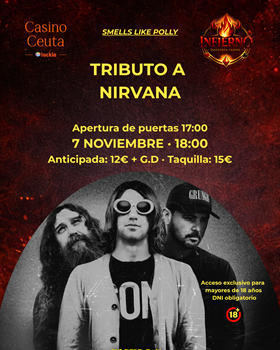Smells Like Polly · Tributo a Nirvana en Ceuta