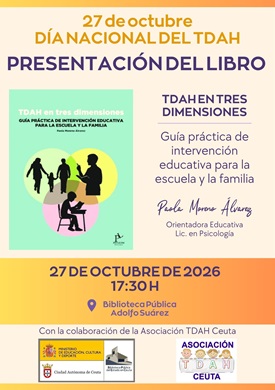 Presentación libro de TDAH en tres dimensiones