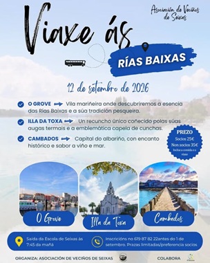 excursión a las Rías Baixas
