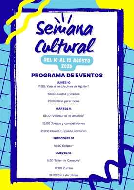 Semana Cultural de Villamuriel de Campos 2026